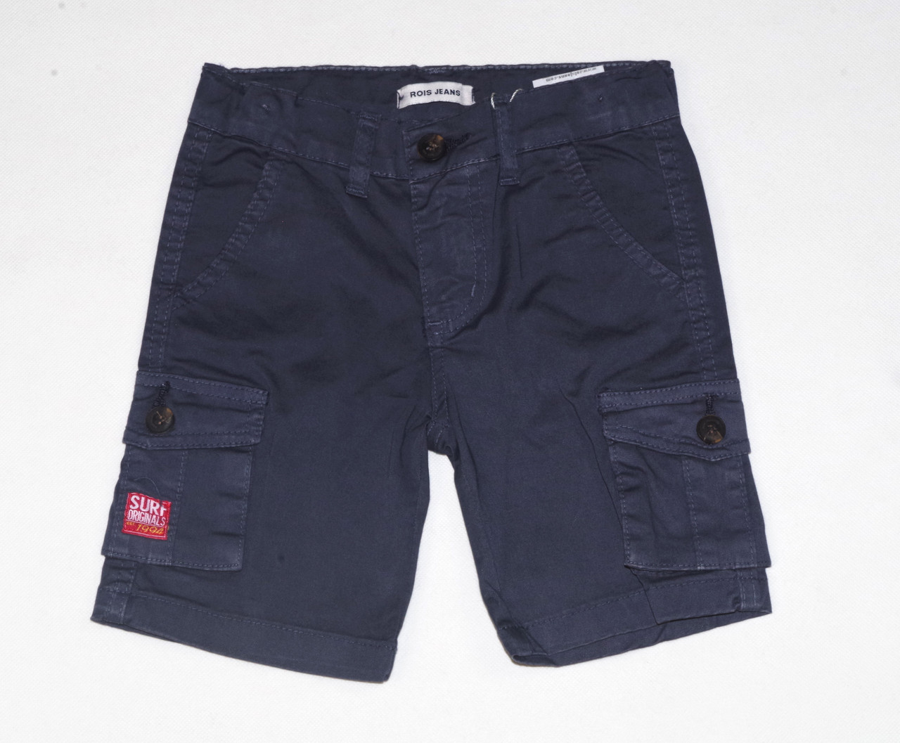 Шорты джинсовые коттоновые для мальчика Rois Темно синие - фото 1 - id-p1437305543