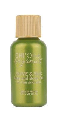 Олія для волосся і тіла Chi Olive Organics Olive & Silk Hair and Body Oil 15 мл