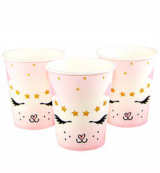 Одноразові стакани "Кішечка" (10 шт), 250 мл