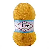 Alize COTTON GOLD FINE BABY (Коттон Голд Файн Бейби) № 02 шафран (Пряжа хлопок с акрилом, нитки для вязания)