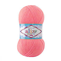 Alize COTTON GOLD FINE BABY (Коттон Голд Файн Бейби) № 33 розовый (Пряжа хлопок с акрилом, нитки для вязания)