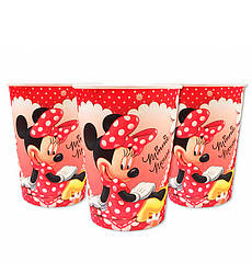 Одноразові стаканчики "Міні Маус", 10 шт., 250 мл.