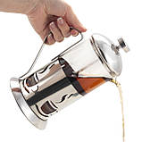 Заварник френчпресс з ложкою Ofenbach 350мл для чаю і кави KM-100604, фото 6