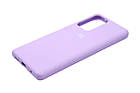 Чохол Silicone Case full для Xiaomi Redmi Note 10 Pro Lilac, фото 6