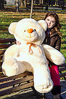 Плюшевий ведмедик м'яка іграшка Ветли 130 см Персиковий Подарунок дівчині