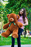 Плюшевий ведмедик м'яка іграшка Томии 100 см Коричневий, фото 3