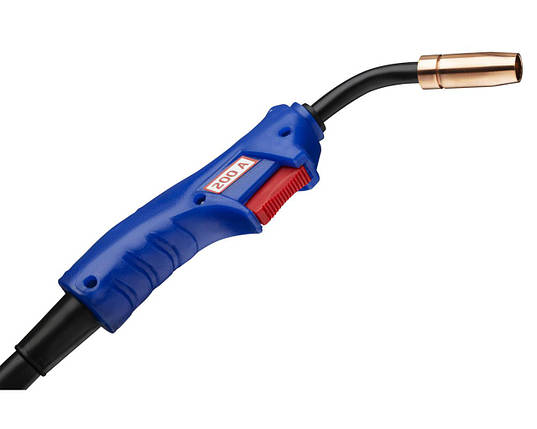 Зварювальний рукав Іскра пальник MIG MAG 200 А під дріт 0.6 - 1.0 мм Довжина 3м, фото 2