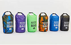 Гермомішок - рюкзак водонепроникний Waterproof Bag 15L (10601G)