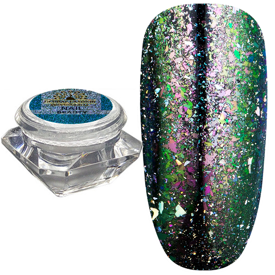 Пластівці юкі Starlight Chameleon Global Fashion №12