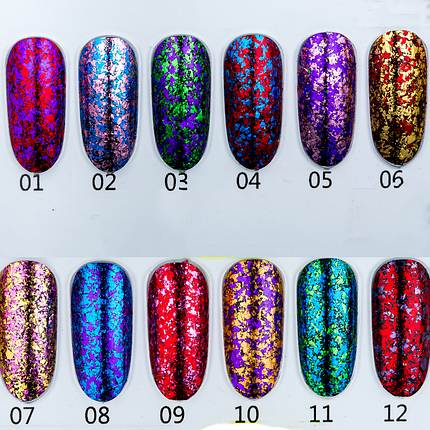 Хлопья юки Fire Works Global Fashion №05, розово-фиолетовый, фото 2