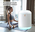 Зволожувач повітря Wi-Y USB ультразвуковий зволожувач дифузор з підсвічуванням 1000 мл. Білий, фото 6