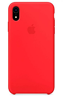 Чехол Silicone Case для iphone XR красный