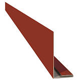 Лобова L планка для покрівлі 40х200 покриття глянець PE 0.45 мм довжина 2 м, фото 4