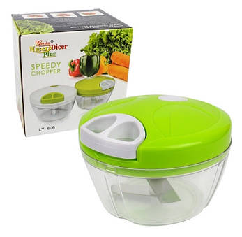 Механічний подрібнювач Easy Spin Cutter для нарізування та подрібнення продуктів BF, фото 3