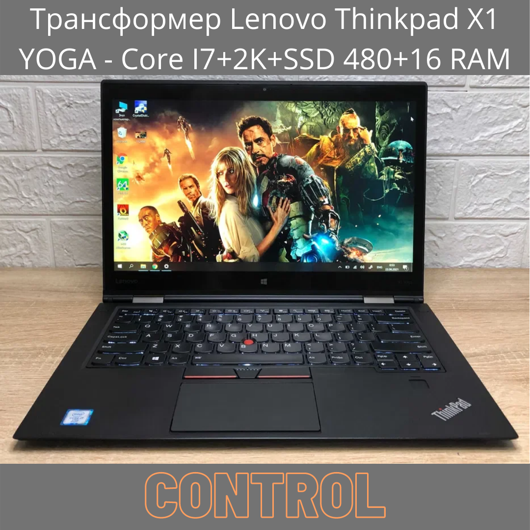 Трансформер Ноутбук Lenovo Thinkpad X1 YOGA — Core I7+2K+SSD 480+16 RAM