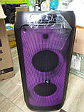 Колонка акумуляторна ZXX-5512 partybox c радіомікрофонами (200W/USB/BT/FM/TWS), фото 10
