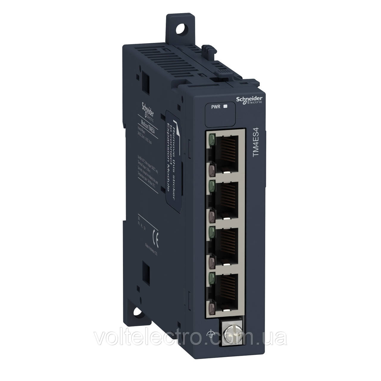 Комутаційний модуль розширення ТМ4-4 ETHERNET для Modicon M241 і M251, фото 1