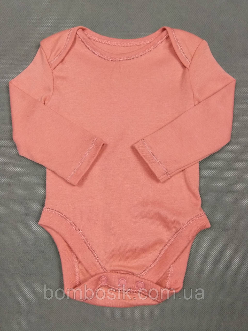 Бодік з довгим рукавом для дівчинки George, 3-6м (62-68см), фото 1