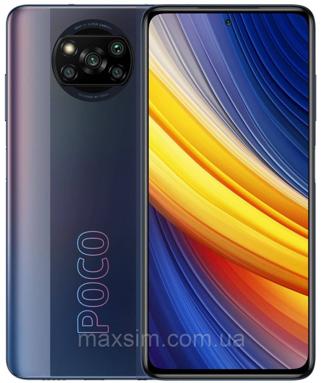 Poco X3 Pro 8/256 Phantom Black 6.67" 5160 mAh камера 48 Мп екран Full HD Android 11 пилозахищений