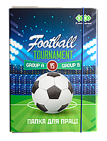 Папка для труда FOOTBALL картонная на резинке А4+ (300х212х28мм) , KIDS Line