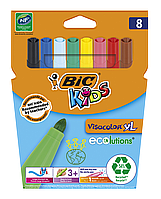 Фломастеры "Kids Visacolor XL", 8 цветов