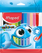 Фломастери COLOR PEPS Ocean, 12 кольорів