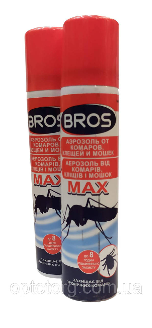 Аерозоль проти кліщів, комарів, мошок Кинути МАХ 90 мл Польща