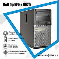 Компьютер бу Dell 9020 (Core i3-4160-3.6 Ghz (2/4) / DDR3-4Gb / HDD-250Gb)