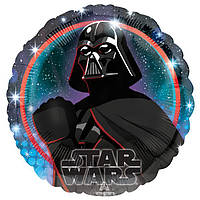 А 18" Star Wars Galaxy - Darth Vader. Фольгированный шар Звездные войны