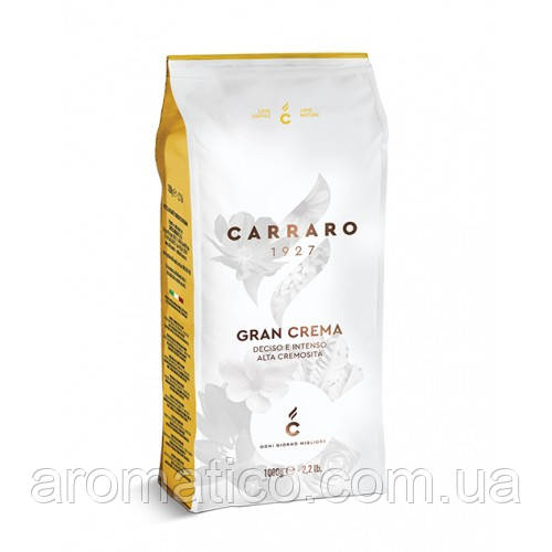 Кава в зернах Carraro Gran Crema 1кг
