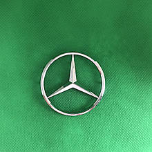 Эмблема на руль 52 мм Мерседес / Mercedes логотип значок