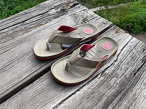 Чоловічі в'єтнамки Gambol Camel-Red бежеві з червоним Оригінал