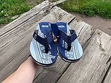 Чоловічі в'єтнамки SAHAB Сахаб Navy-White сині з білим Оригінал, фото 5