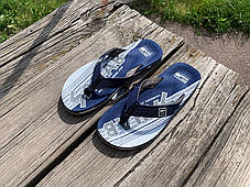 Чоловічі в'єтнамки SAHAB Сахаб Navy-White сині з білим Оригінал, фото 2