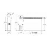 Шлагбаум автоматичний BFT MOOVI 30 ( стріла 4 м ), фото 4