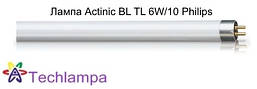 Лампа Actinic BL TL 6W/10 Philips