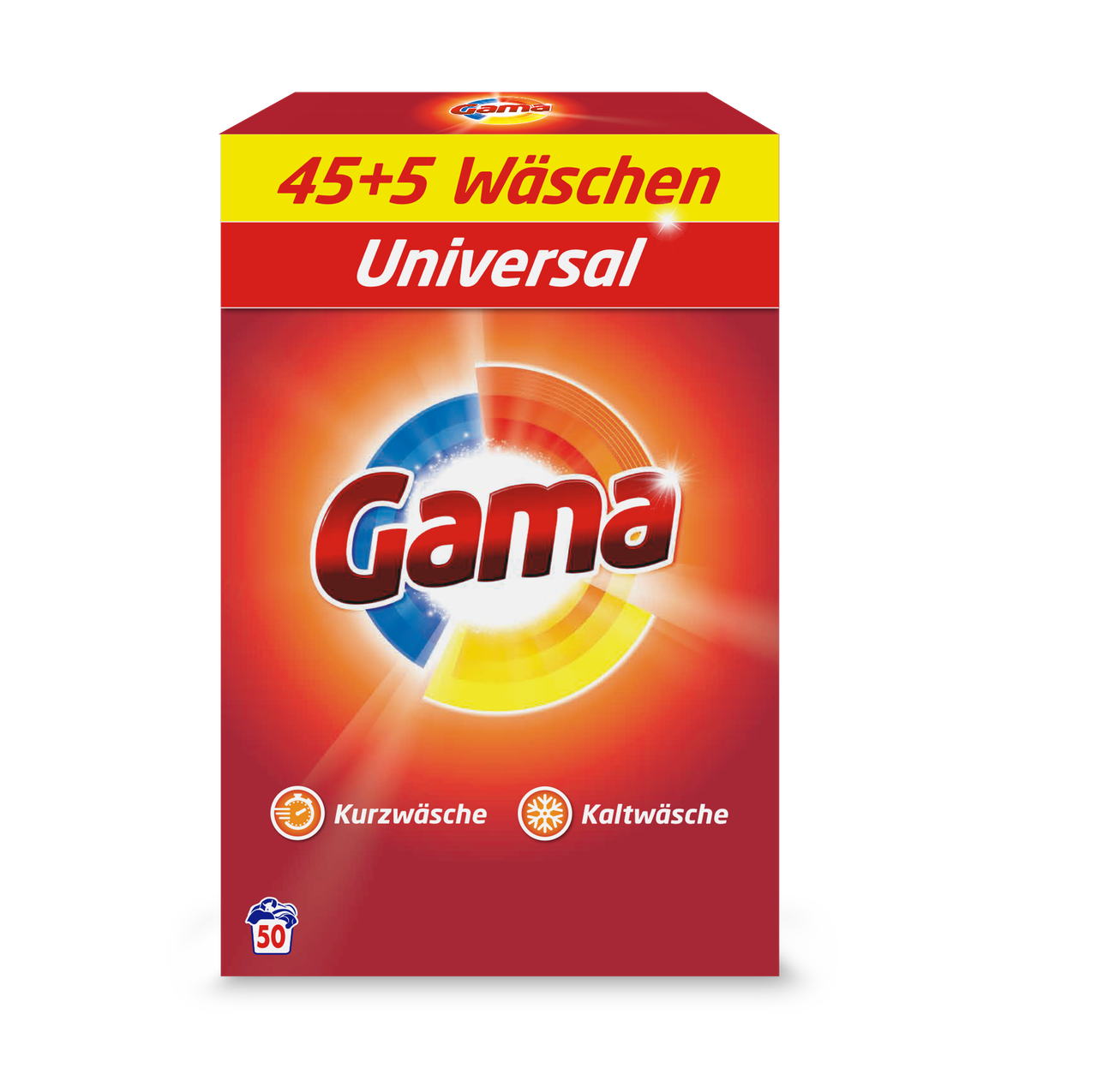 Пральний порошок  ГАМА Універсал 3250 гр 50 пр