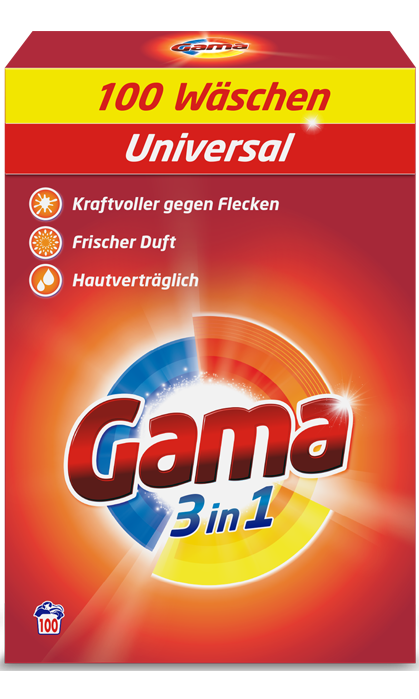 Пральний порошок ГАМА Універсал 6000 гр 100 пр