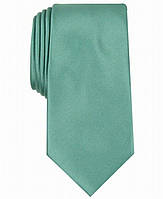 Краватка Perry Ellis Portfolio, однотонна, чоловіча, шовкова,зелена, 100% оригінал, USA.