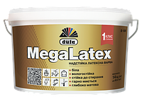 Латексная краска для стен и потолка Dufa MegaLatex D120 1.4кг