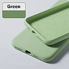 Чохол Silicone Case full для Samsung Galaxy М12 (М127) Green, фото 2
