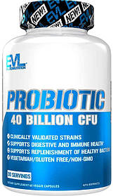 EVLution Nutrition Ультра чисті пробіотики Ultra Pure Probiotic 40 Billion CFU (60 Caps)