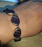 Гарний браслет із натуральним флюоритом, фото 8