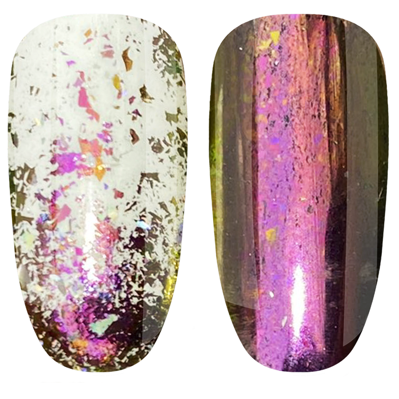 Пластівці Lilly Beaute No03, малиново-золотий хамелеон