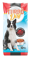 Сухий корм для собак Turbo (Турбо) Dog яловичина, 10 кг Акція