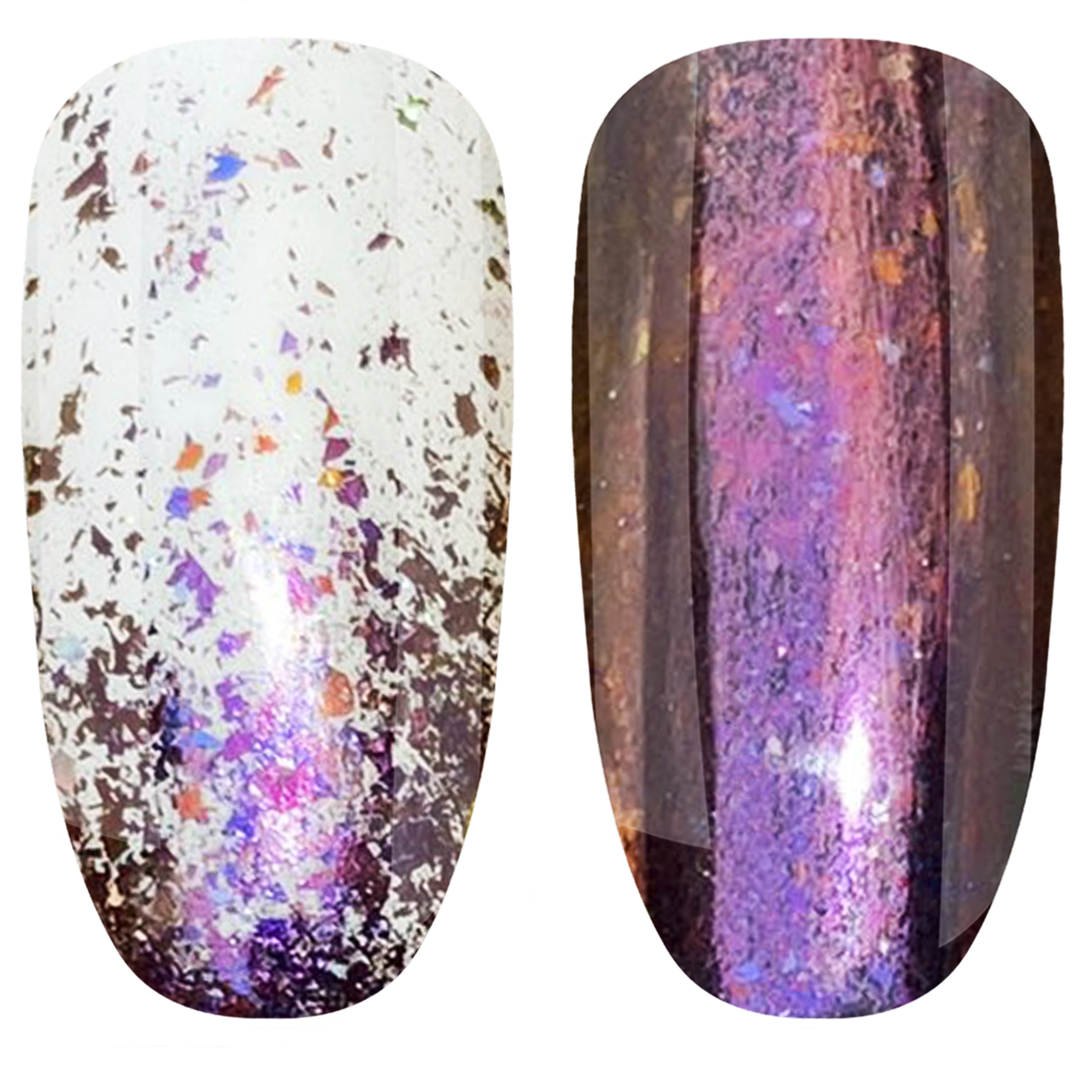 Пластівці Lilly Beaute No02, фіолетово-бронзовий хамелеон