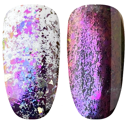 Пластівці Lilly Beaute No01, фіолетово-золотий хамелеон, фото 1