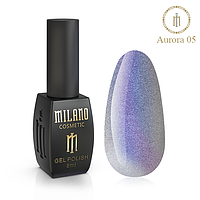 Гель лак для ногтей Милано Кошачий глаз Аврора (Milano Cat eye Aurora) 8 мл № 05