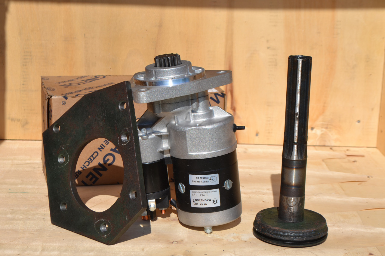 Стартер 3,2 кварт Magneton (ОРІГІНАЛ) Комплект переобладнання з пуску на стартер ЮМЗ без заміни маховика, фото 1