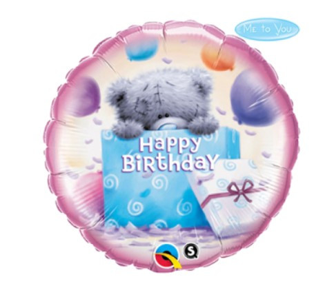 Q 18" Me To You - Tatty Teddy Birthday Present Foil Balloon - Pkg. Куля фольгована З Днем народження — В УП